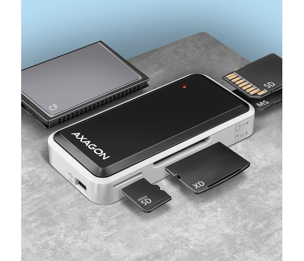 Axagon CRE-X1, USB 2.0 zewnętrzne MINI czytnik 5-slot ALL-IN-ONE - 1353402 - zdjęcie 3